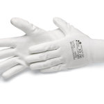 RUKAVICE NYLON BIELE S/7