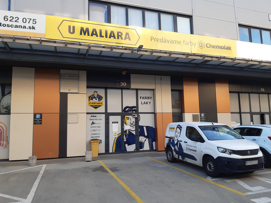 U MALIARA predajňa Bratislava