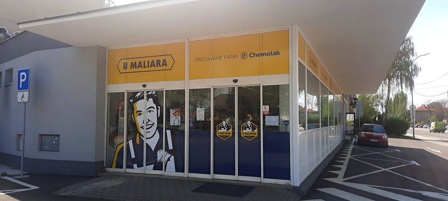 U MALIARA predajňa Nové Mesto nad Váhom