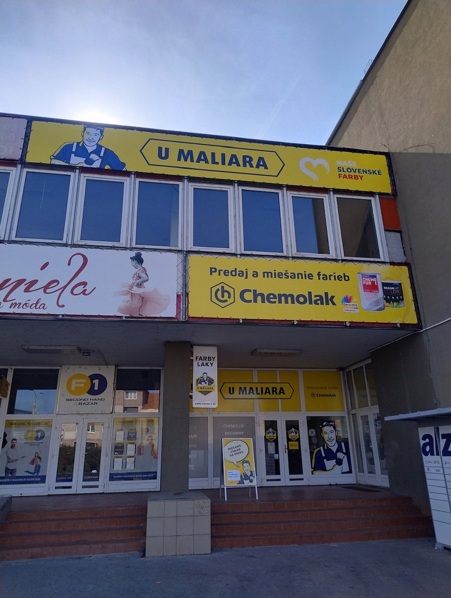 U MALIARA - Predajňa Prešov