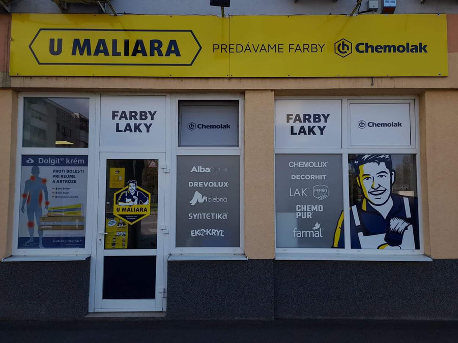 U MALIARA predajňa Michalovce